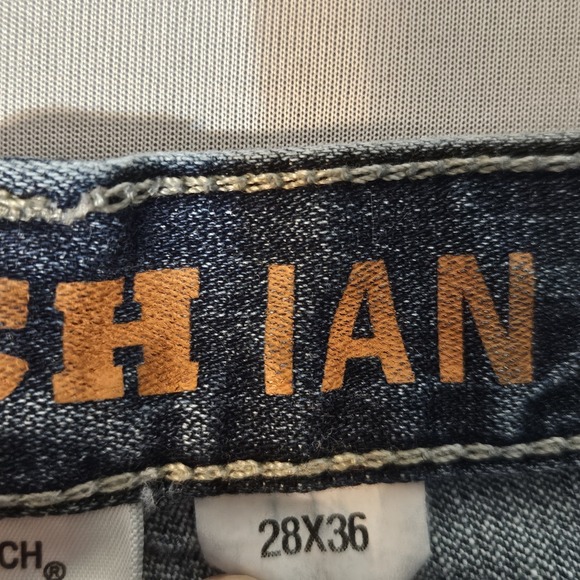 Cinch Jeans Mens 28x34 Blue GOLD LABEL Relaxed Fit Straight Leg Denim IAN - Picture 10 of 11